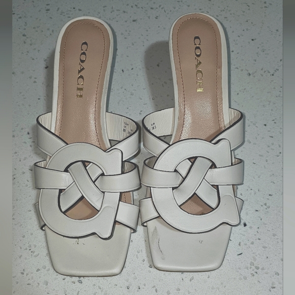 Coach Tillie Leather SandalWomen's size8 - Picture 8 of 8